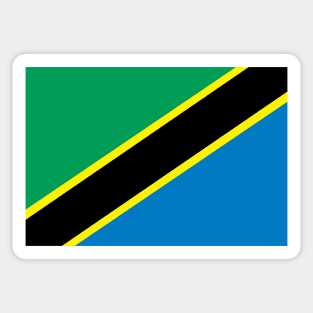 Tanzania flag Sticker